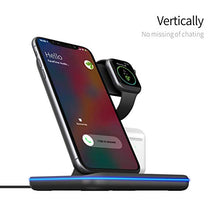 Load image into Gallery viewer, Qi-Fast 3 in 1 Wireless Charging Station for Apple iPhone, Apple Watch AirPods