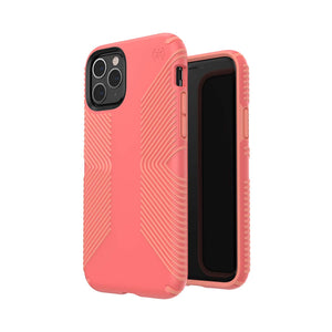 Speck Apple iPhone 11 Pro Presidio Grip Series Case - Parrot Pink/Papaya Pink