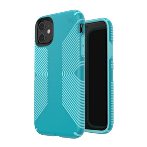 Speck Apple iPhone 11 Presidio Grip Series Case - Bali Blue/Skyline Blue