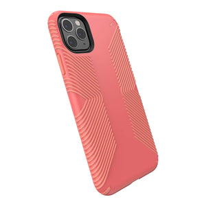 Speck Apple iPhone 11 Pro Max Presidio Grip Series Case - Parrot PInk/Papaya Pink