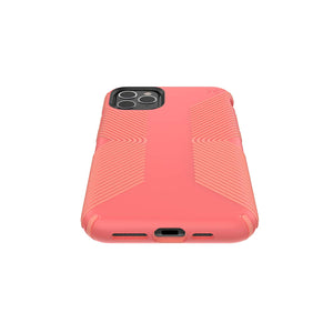 Speck Apple iPhone 11 Pro Max Presidio Grip Series Case - Parrot PInk/Papaya Pink