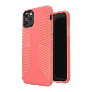 Speck Apple iPhone 11 Pro Max Presidio Grip Series Case - Parrot PInk/Papaya Pink