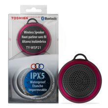 Load image into Gallery viewer, Toshiba IPX5 Water Resistant Bluetooth Speaker - Multi