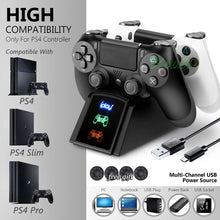 Load image into Gallery viewer, PlayStation 4 Slim PRO 3 in 1 Wireless Controller Charging Dock,PS4 Joystick Charger