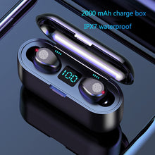 Load image into Gallery viewer, Wireless Bluetooth Headphone,Microphone LED Display With Power Bank