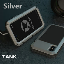 Load image into Gallery viewer, iPhone Heavy Duty Protection Doom armor Metal Aluminum phone Case