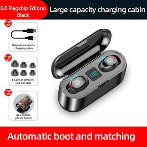 Mini In-ear Sports Running Earphone Bluetooth 5.0