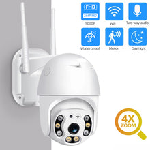 Load image into Gallery viewer, Smart HD Security Camera WIFI  PTZ Speed Dome Wireless Pan Tilt 4XZoom