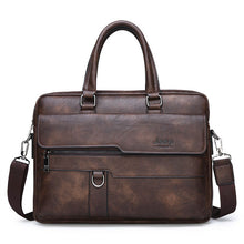 Load image into Gallery viewer, Jeep B Men Briefcase Bag High Quality Business Leather Shoulder Messenger  Handbag